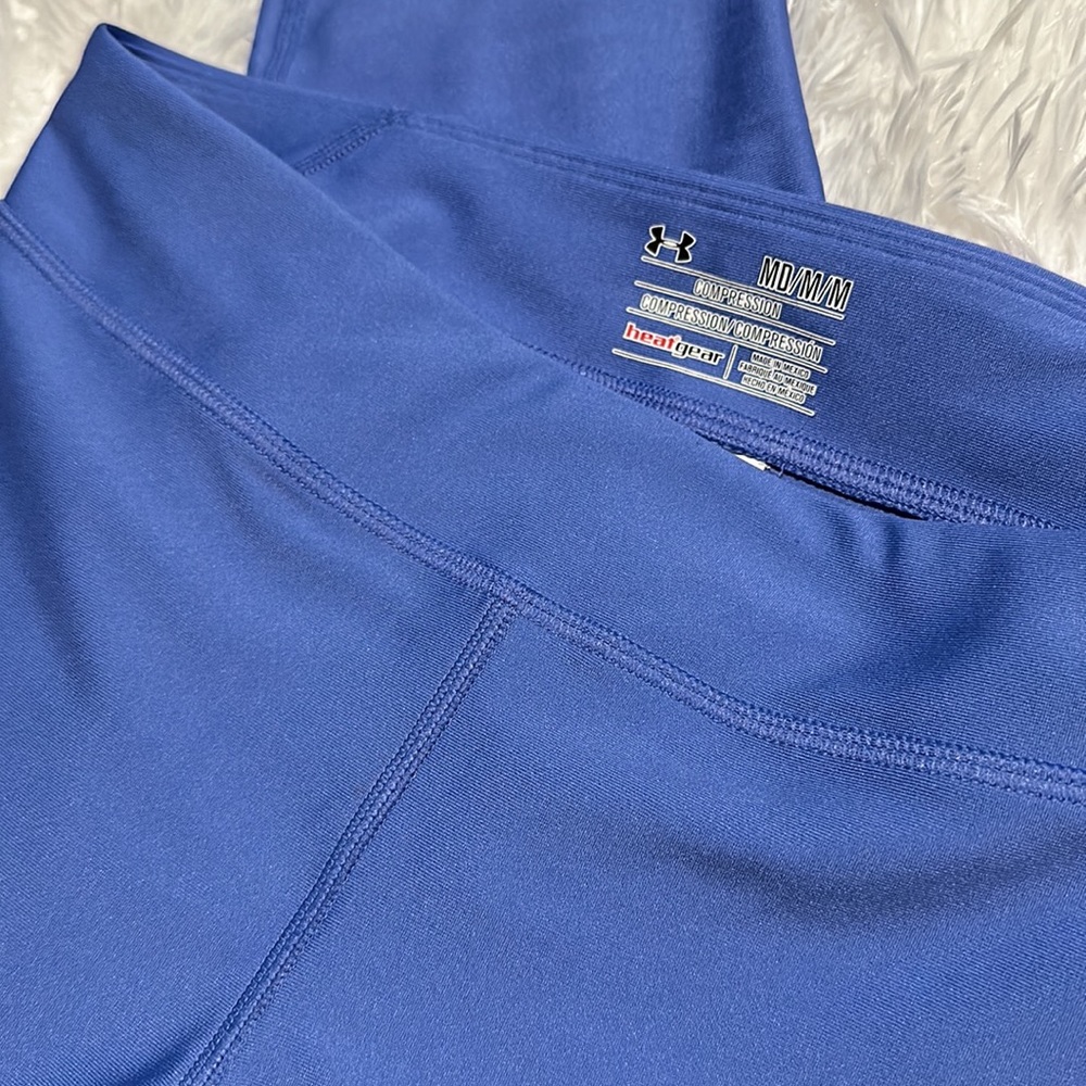 Under Armor Compression Leggings Medium Heat Gear - image 2